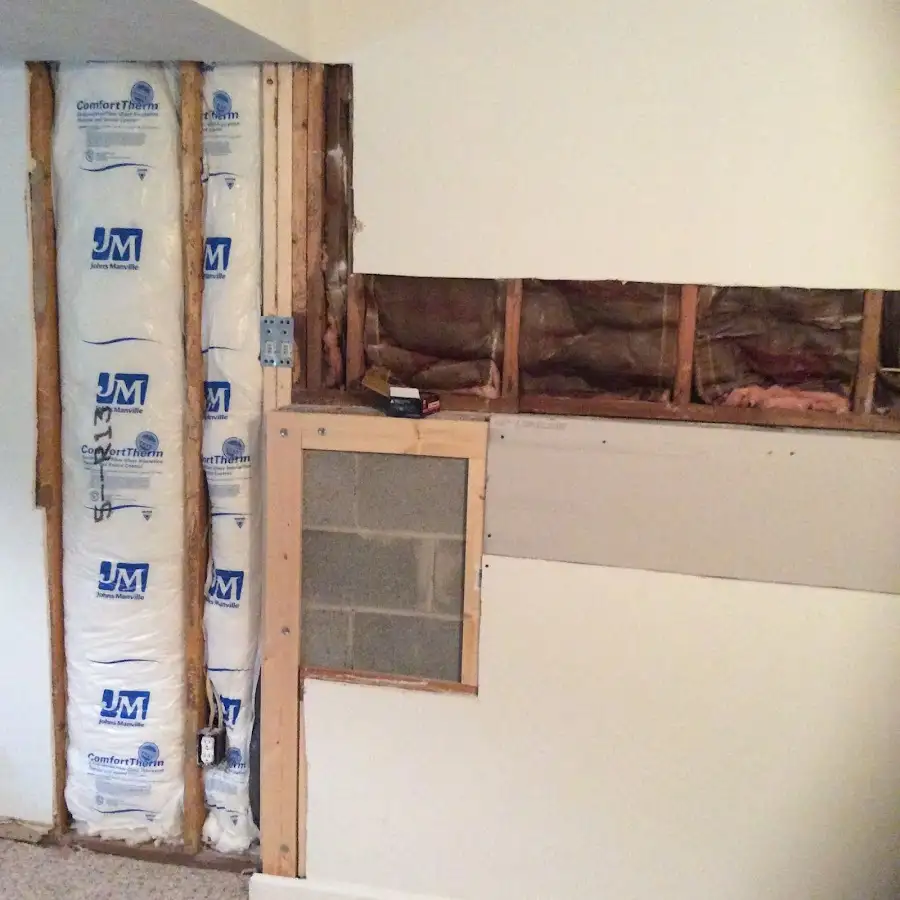 Wall insulation replacement during Odor Removal & Deodorization in East Bakersfield